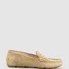 Edward Meller Gracey Driving Moccasin In Camel Suede Online