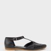 Edward Meller Swain Closed Toe Sandal In Black Best