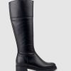 Edward Meller Savoury Classic Knee Boot In Black Online