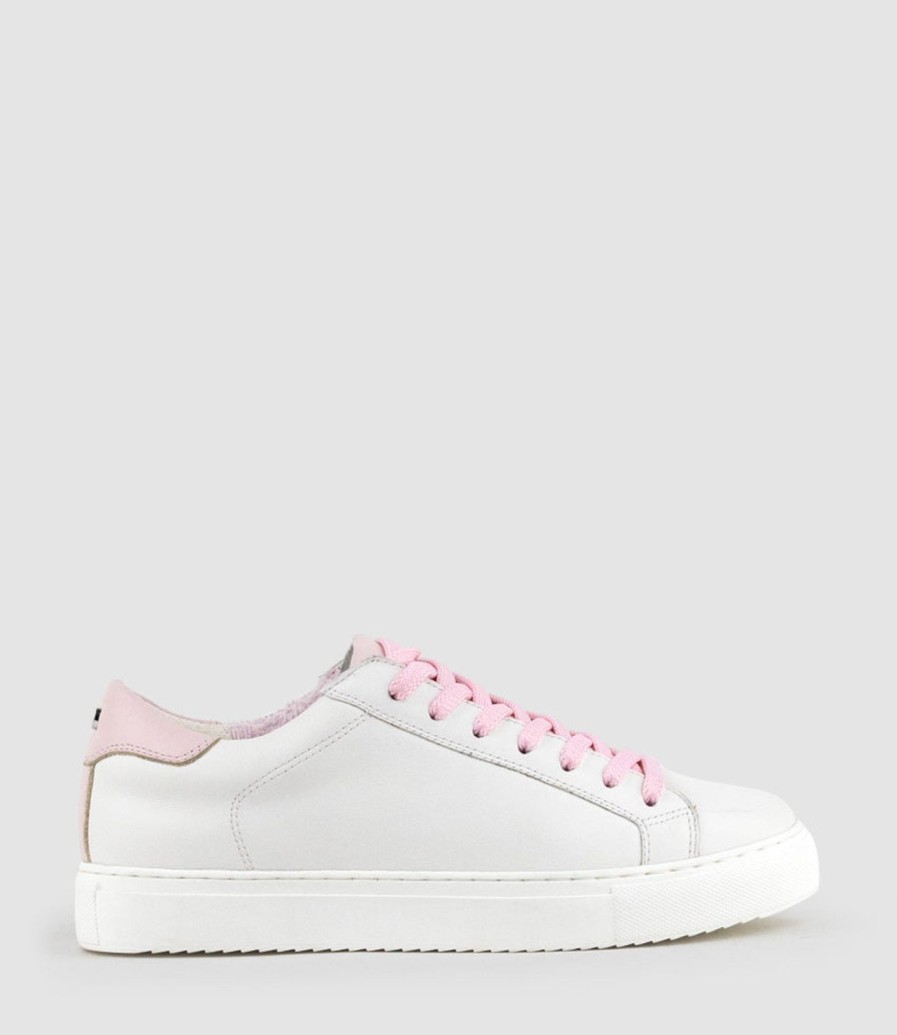 Edward Meller Joy Sneaker With Pale Pink New