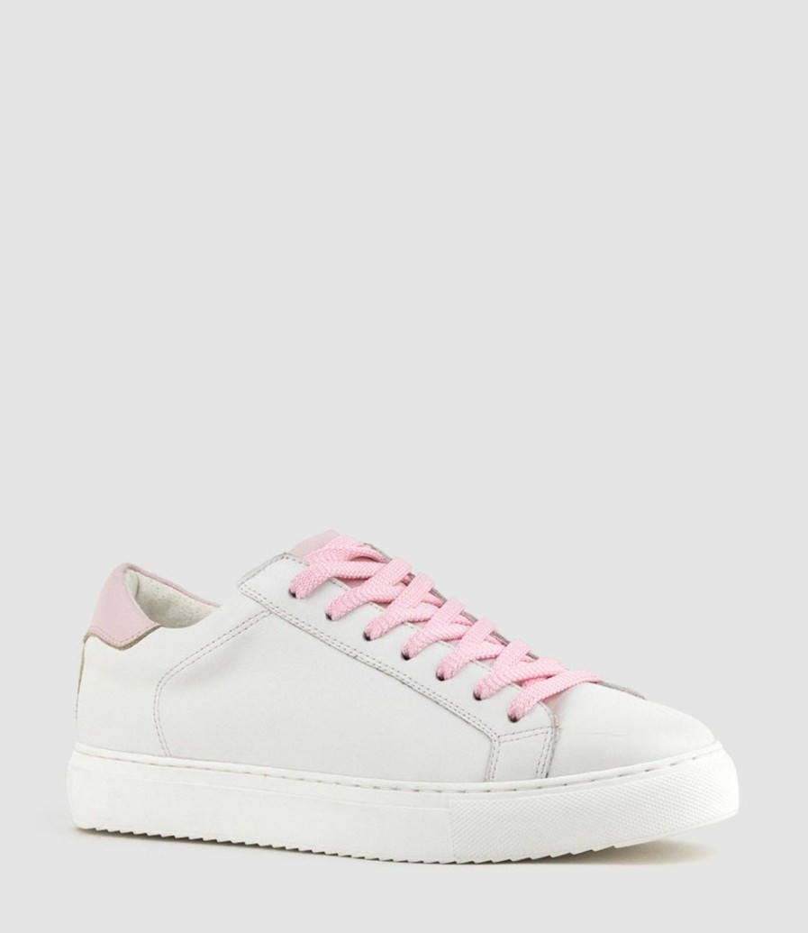 Edward Meller Joy Sneaker With Pale Pink New