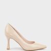 Edward Meller Amara85 Pump With Louis Heel In Nude New