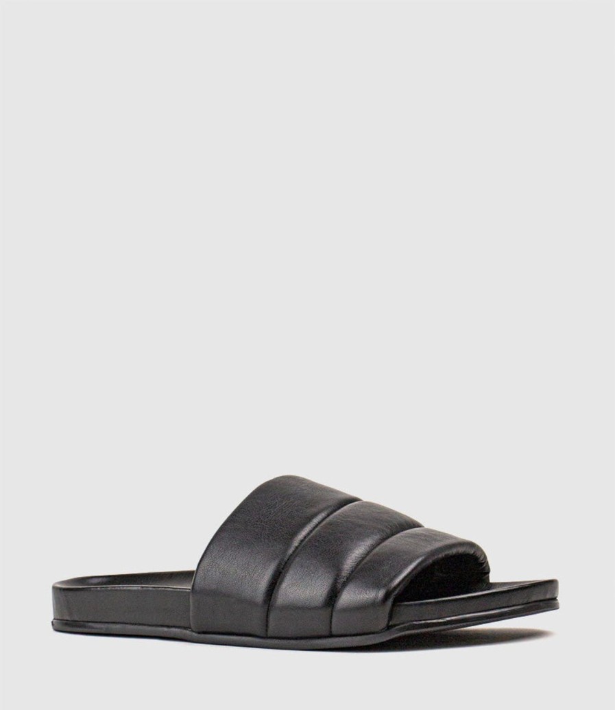 Edward Meller Henry Padded Pool Slide In Black Hot