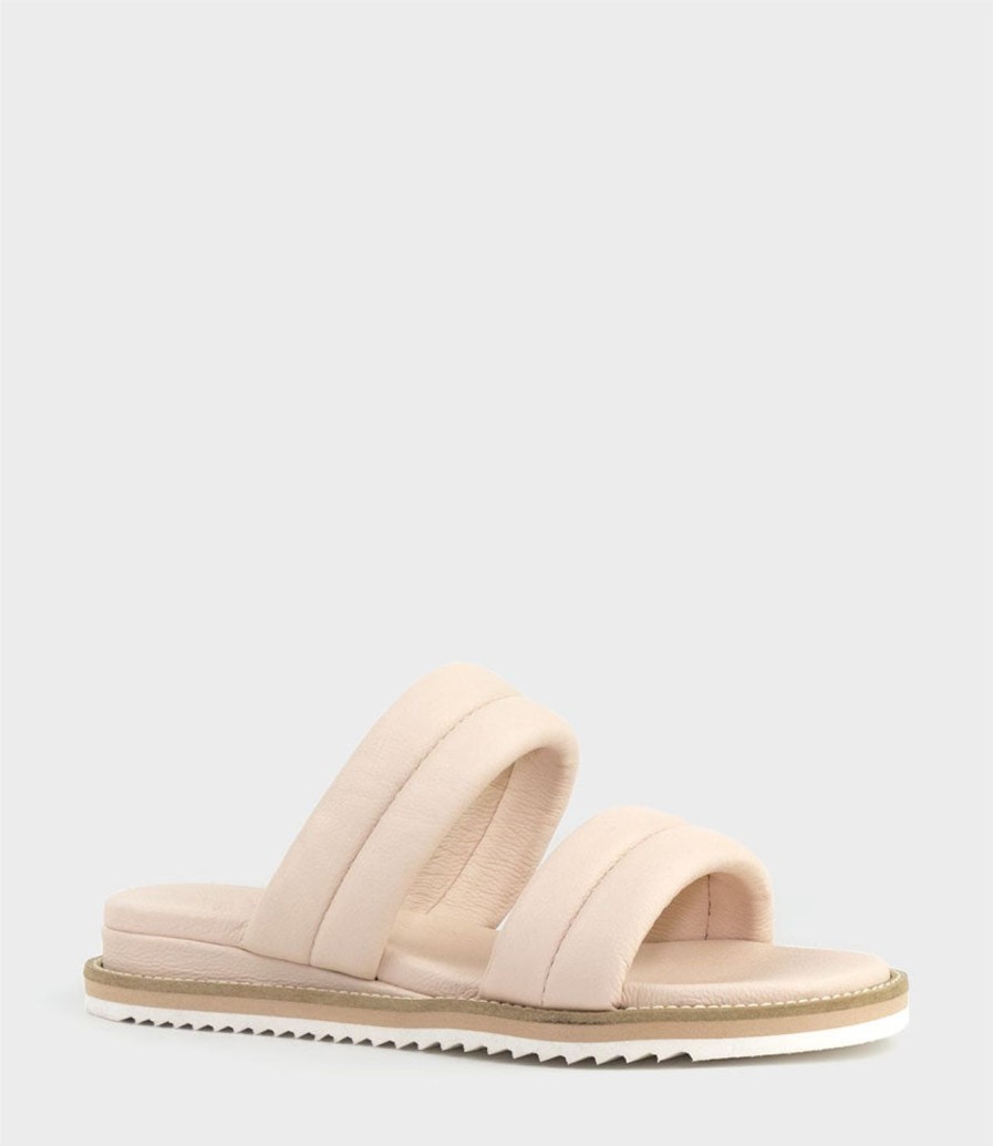 Edward Meller Karsyn Two Strap Slide In Nude Wholesale