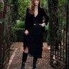 Edward Meller Vernon Knee High Boot On Eva Sole In Black Best