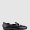 Edward Meller Galio Horsebit Loafer In Black Online