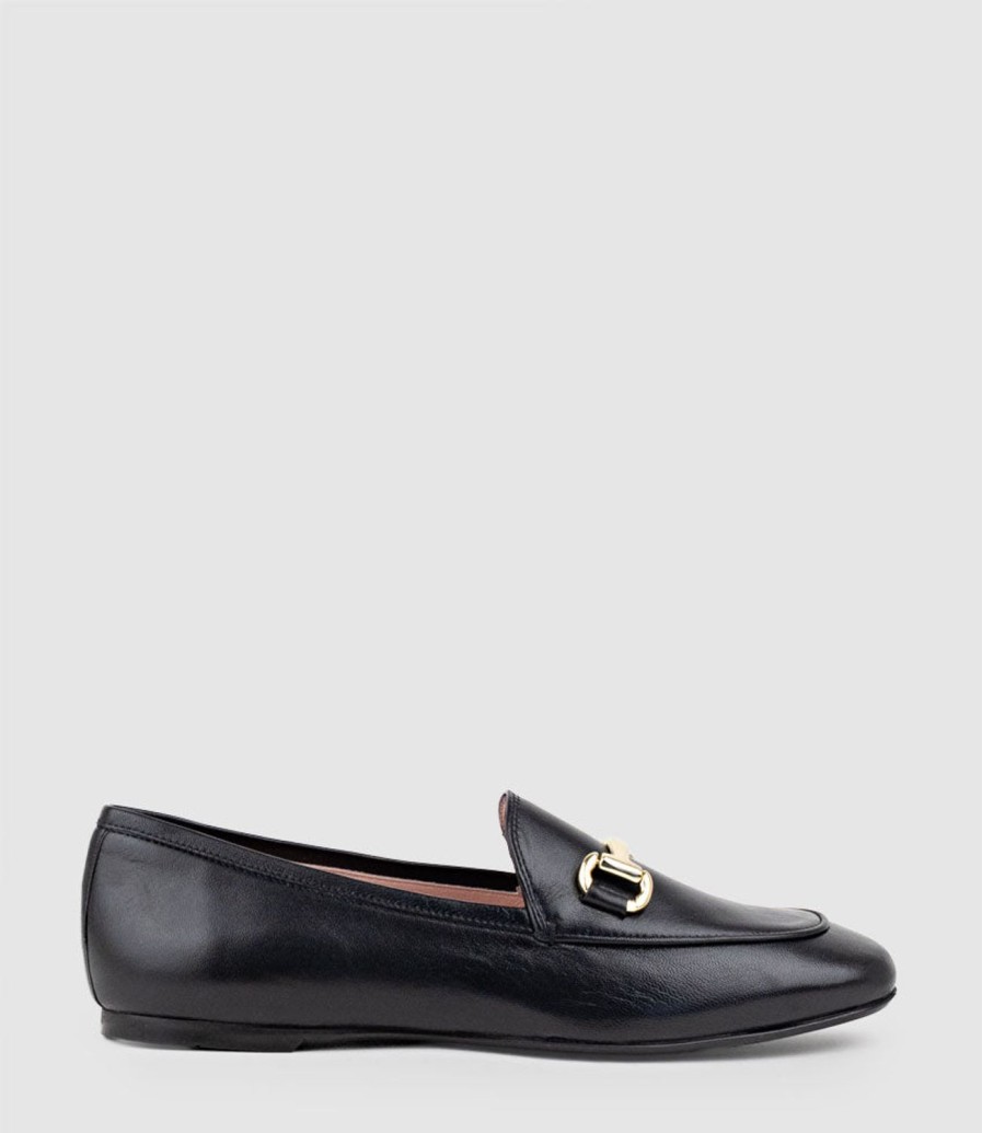 Edward Meller Galio Horsebit Loafer In Black Online