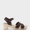 Edward Meller Samsa65 Studded Sandal On Unit In Brown Online