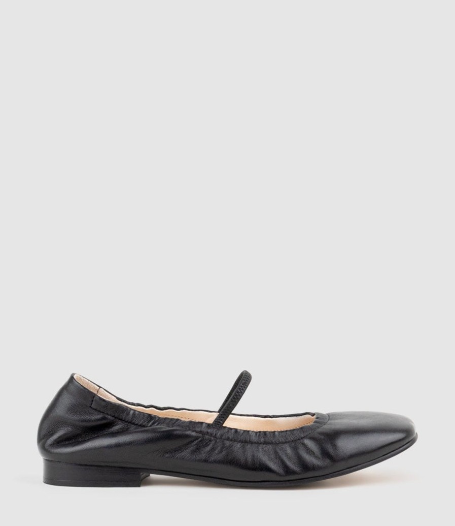 Edward Meller Firla Ballet With Strap In Black Hot