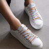 Edward Meller Joy Sneaker With Pale Blue Best