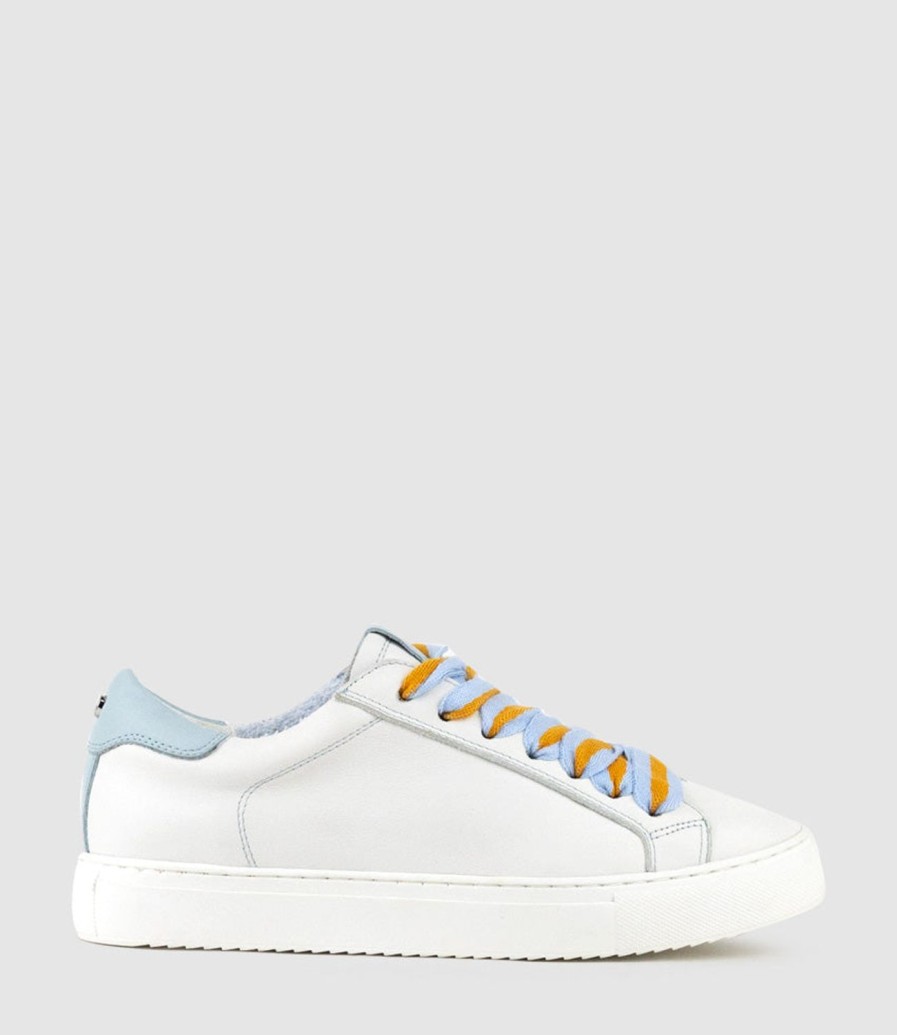 Edward Meller Joy Sneaker With Pale Blue Best