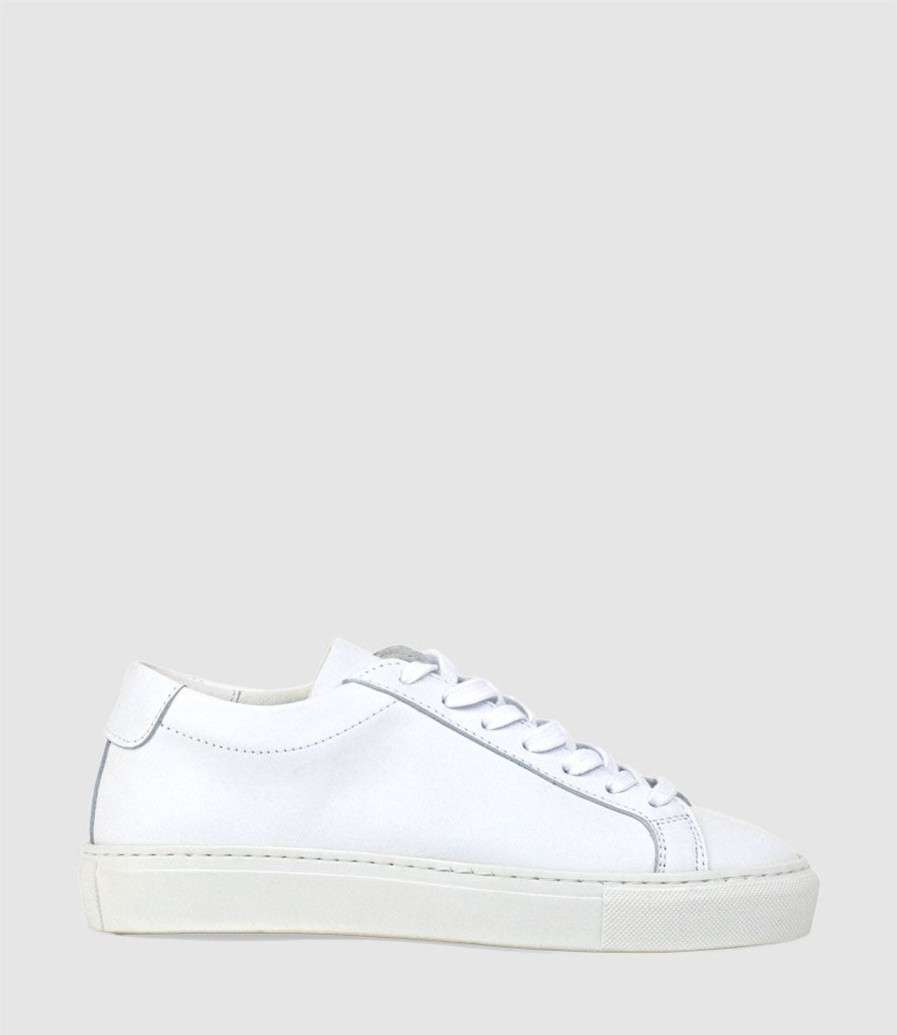 Edward Meller Jackson Low Profile Sneaker In White Hot