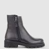 Edward Meller Wilma Double Zip Ankle Boot In Black Online