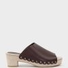 Edward Meller Inara65 Studded Slide On Unit In Brown Online