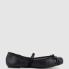 Edward Meller Eloise Square Toe Ballet In Black Online