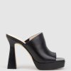 Edward Meller Isha110 Platform Slide In Black New