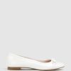 Edward Meller Finity Classic Ballet With Tonal Trim In Offwhite Clearance