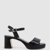 Edward Meller Roe65 Platform Sandal In Black Online