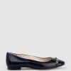 Edward Meller Fleur Ballet With Cap Toe In Black Best