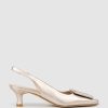 Edward Meller Damini60 Slingback Pump In Rosegold New