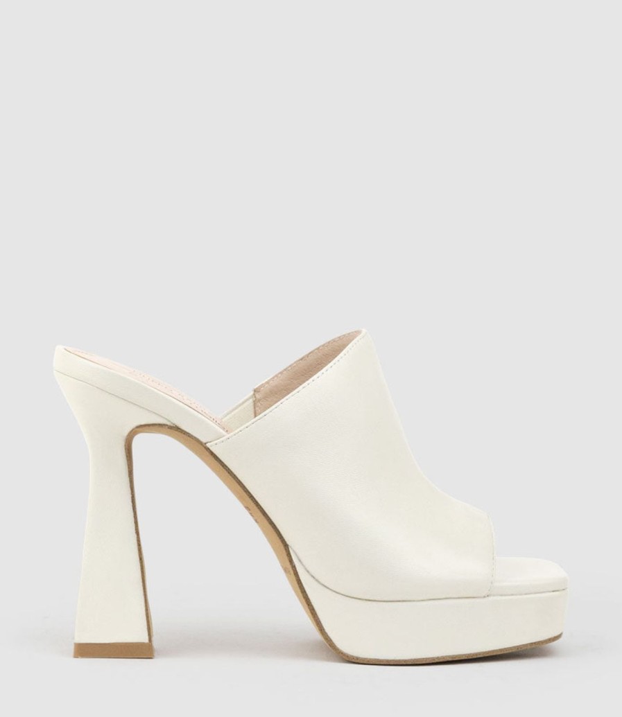 Edward Meller Isha110 Platform Slide In Offwhite Best