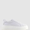 Edward Meller Jayce Platform Sneaker In White Online