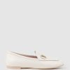 Edward Meller Galio Horsebit Loafer In Offwhite Hot