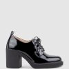 Edward Meller Peyton85 Lace Up On Unit In Black Patent Wholesale