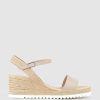 Edward Meller Mylo Single Strap Espadrille In Taupe Best