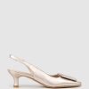 Edward Meller Damini60 Slingback Pump In Rosegold Online