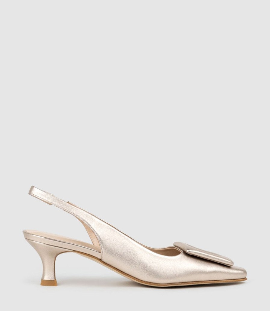 Edward Meller Damini60 Slingback Pump In Rosegold Online