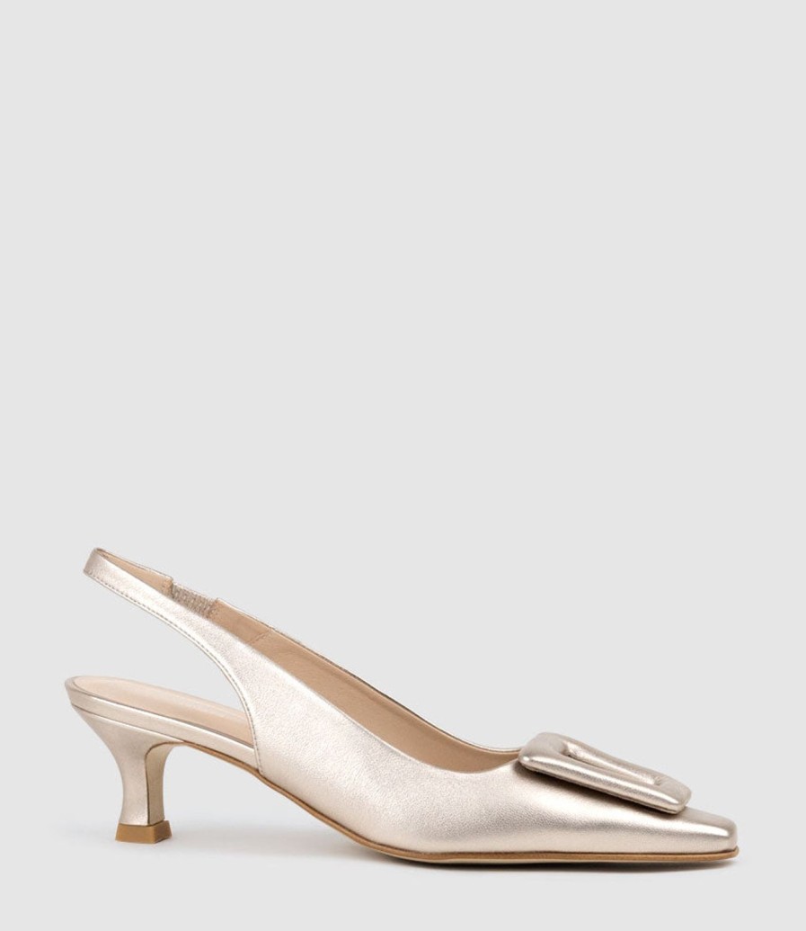 Edward Meller Damini60 Slingback Pump In Rosegold Online