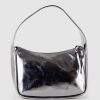 Edward Meller Narina Large Soft Bag In Pewter Crush Hot