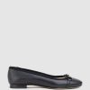 Edward Meller Finity Classic Ballet With Tonal Trim In Black Clearance