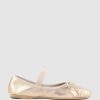 Edward Meller Eden Ballet With Elastic Strap In Gold Online