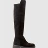 Edward Meller Vander Half And Half Otk Boot In Black Suede Wholesale