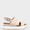 Edward Meller Laith Asymmetrical Sandal On Unit In Nude Clearance