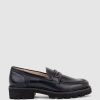 Edward Meller Gaston Moccasin In Black Wholesale