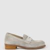 Edward Meller Dominic Moccasin In Pebble Suede Clearance