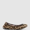 Edward Meller Esme Classic Soft Ballet In Leopard Wholesale