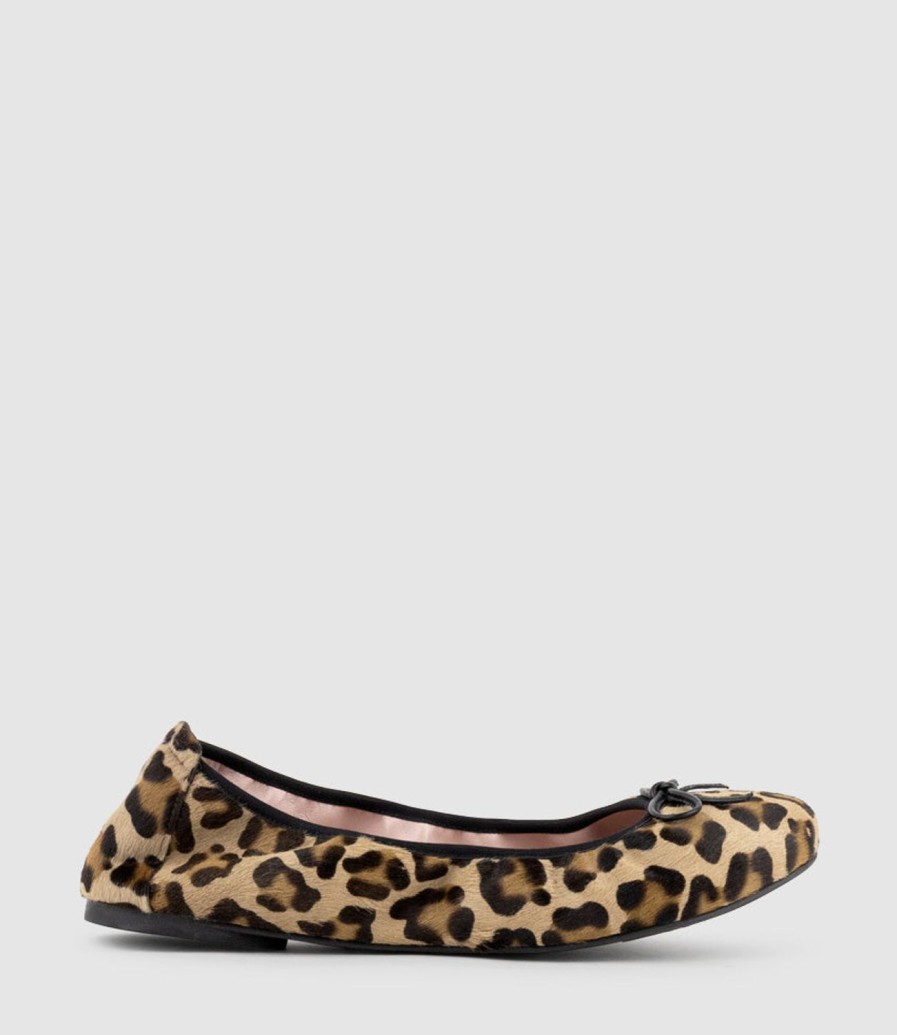 Edward Meller Esme Classic Soft Ballet In Leopard Wholesale