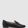 Edward Meller Grady Moccasin With Hardware In Black Best