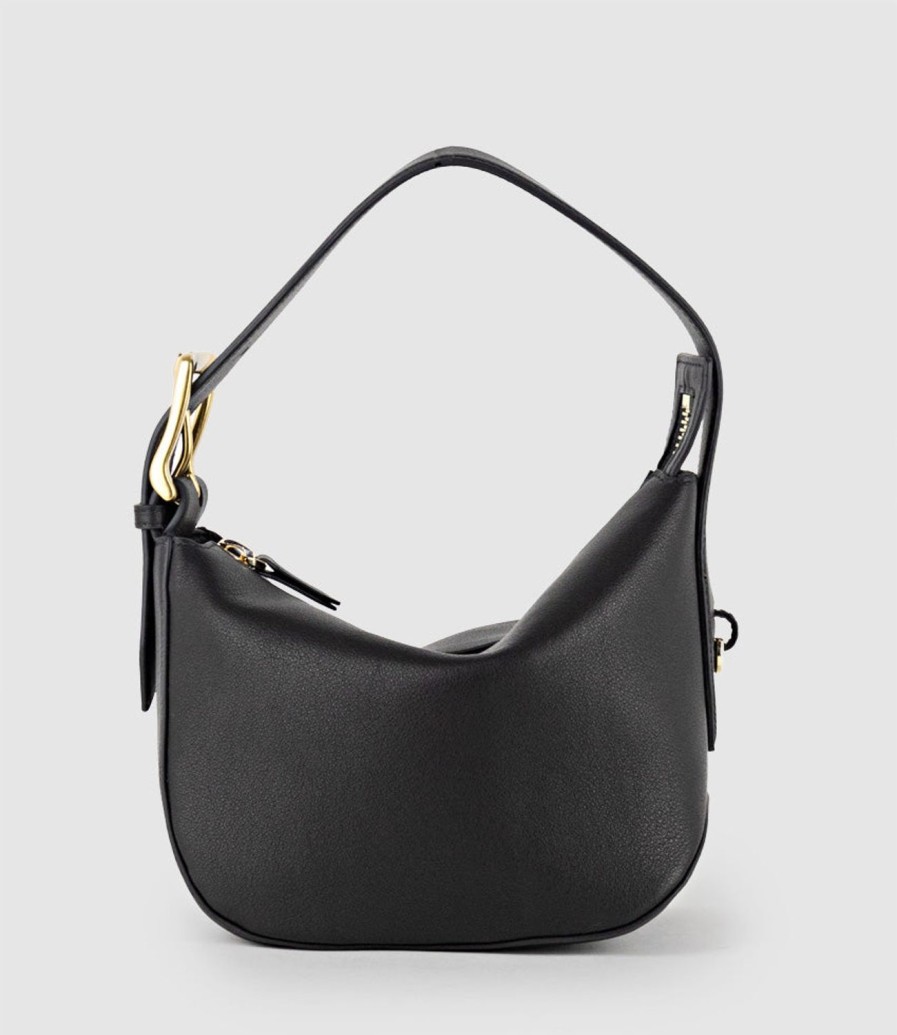 Edward Meller Nediva Buckle Bag In Black Online