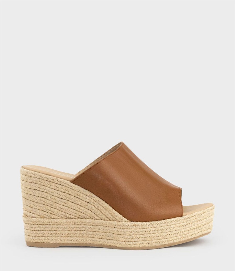 Edward Meller Milara Slide Espadrille In Tan Online