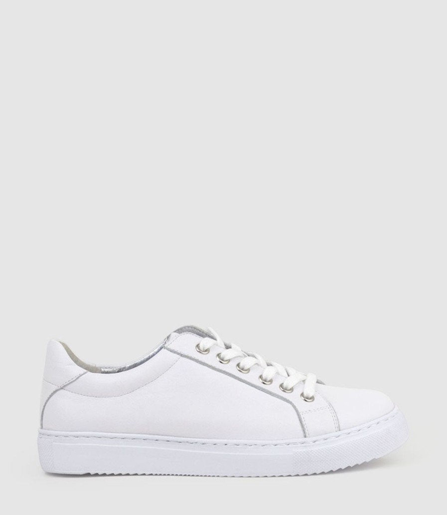 Edward Meller Jordan Sneaker In White Clearance