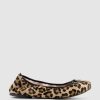 Edward Meller Esme Classic Soft Ballet In Leopard New