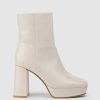 Edward Meller Uriel95 Platform Boot In Nude Baby Calf Online