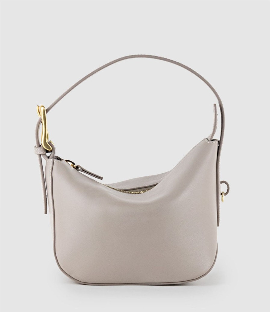 Edward Meller Nediva Buckle Bag In Taupe Hot