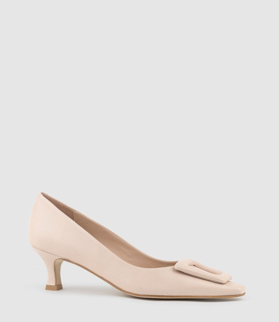 Edward Meller Astra60 Pump With Trim In Nude New