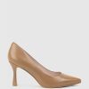 Edward Meller Amara85 Pump With Louis Heel In Tan Online